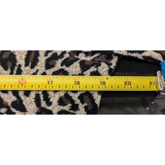 Reformation Lexi Mini Dress Women's Size XL Scar Leopard Print Faux Wrap Dress - Picture 8 of 10